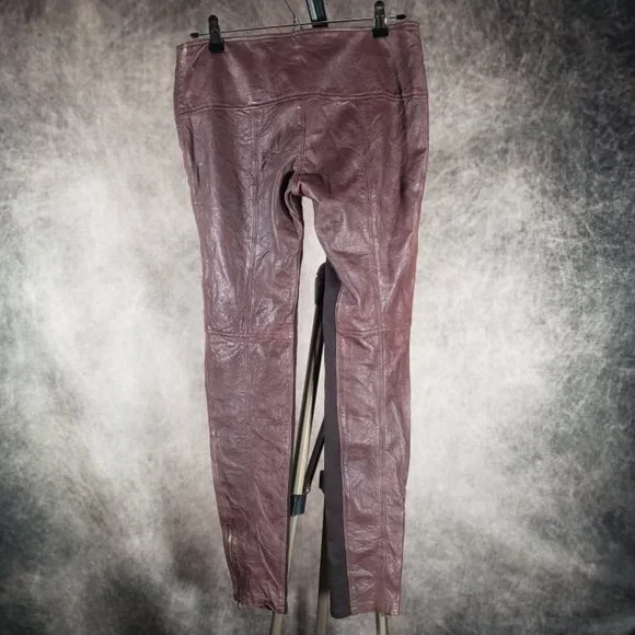 Abercrombie & Fitch Leather Leggings